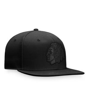 New Era Blackhawks hat.